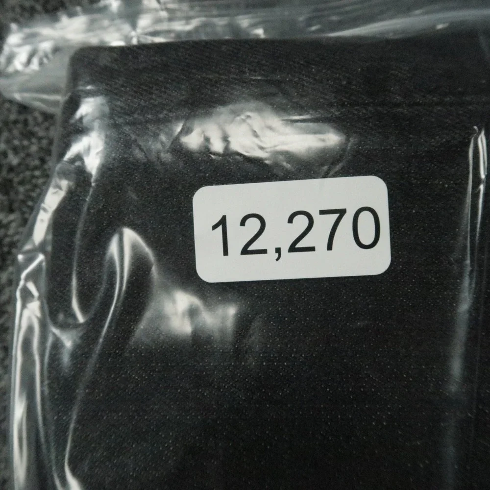 Coogi Jeans Mens 40x34‎ Black Straight Baggy Embroidered Pockets 5 Pocket